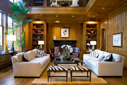 wooden living room remodeling contractors